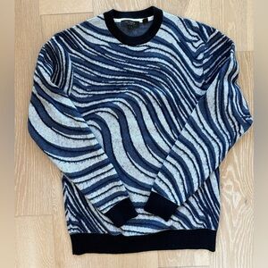 Ted Baker Jacquard Crew Neck Sweater